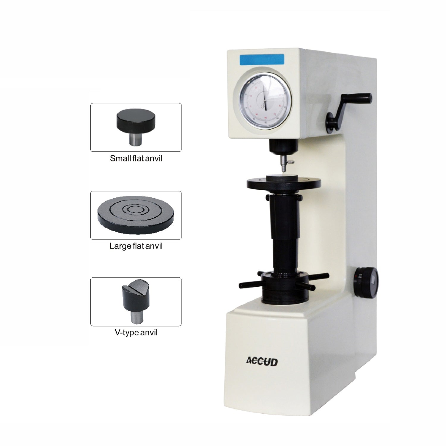 Accud Manual Rockwell Hardness Tester