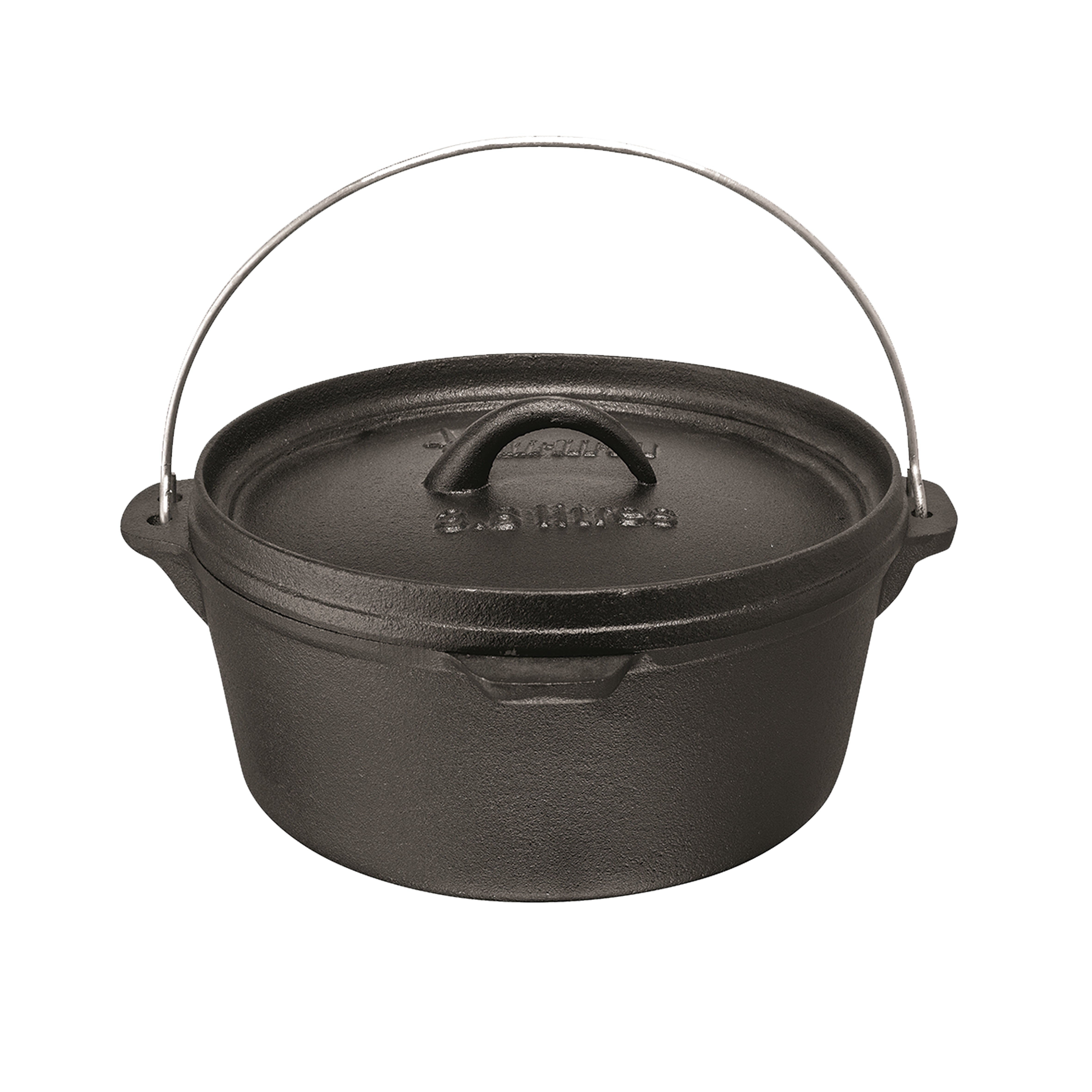 Flat Potjie Pot 3.8 L - Livestainable.co.za