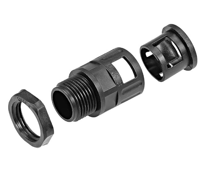 Gland For Flex Tubing M16 Id=16 Ch=14.5 Ad15.8 M16x1.5mm