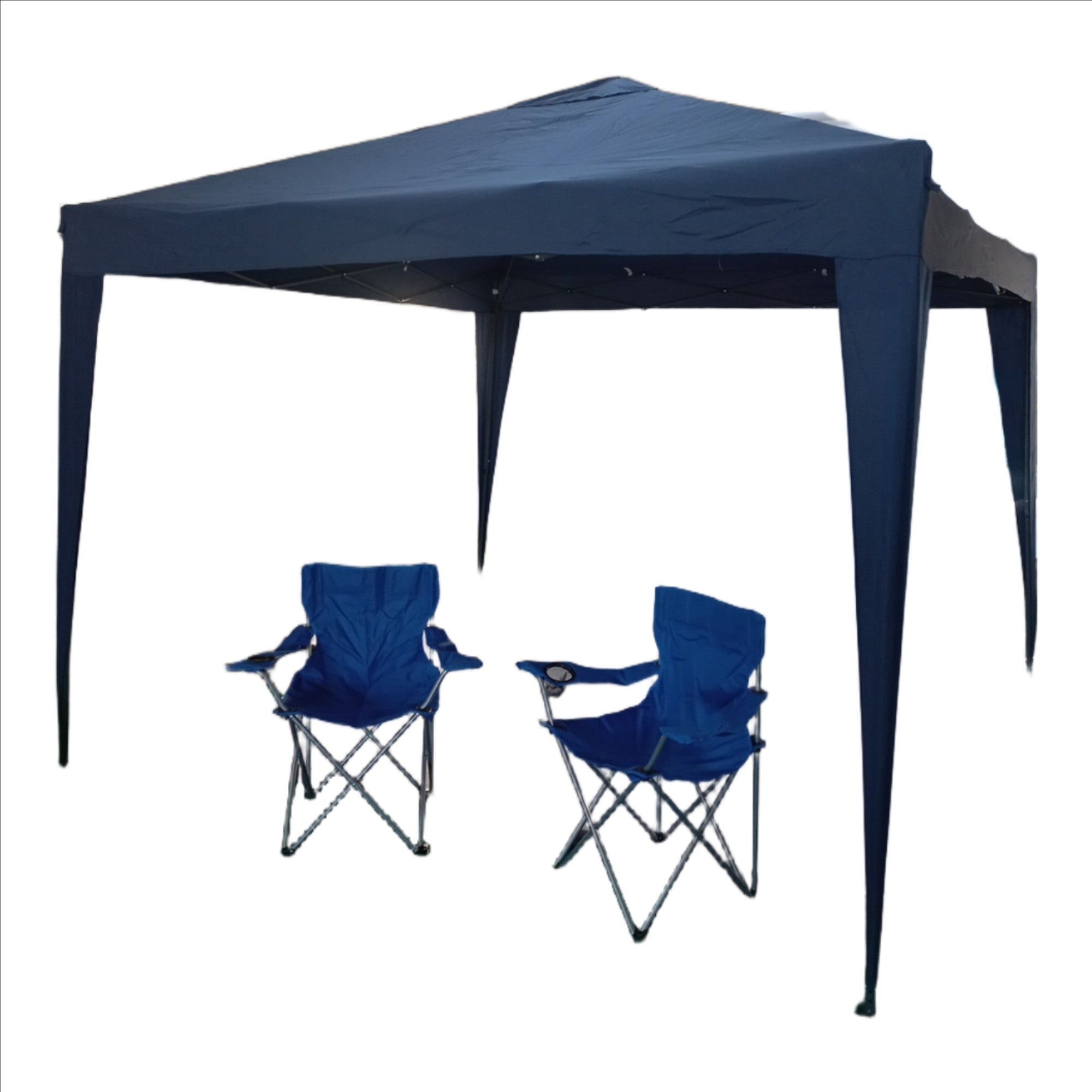 Afritrail 3 X3 M Gazebo Chair Combo Blue Only