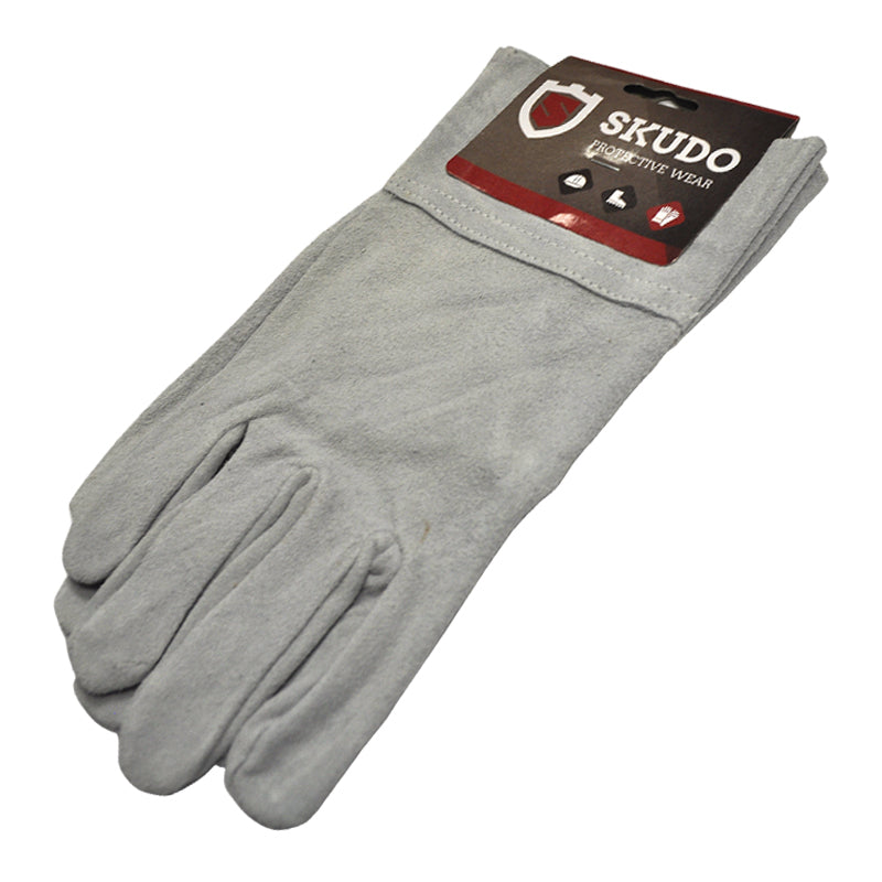 Skudo Gloves Cuff Chrome Leather 50 Mm