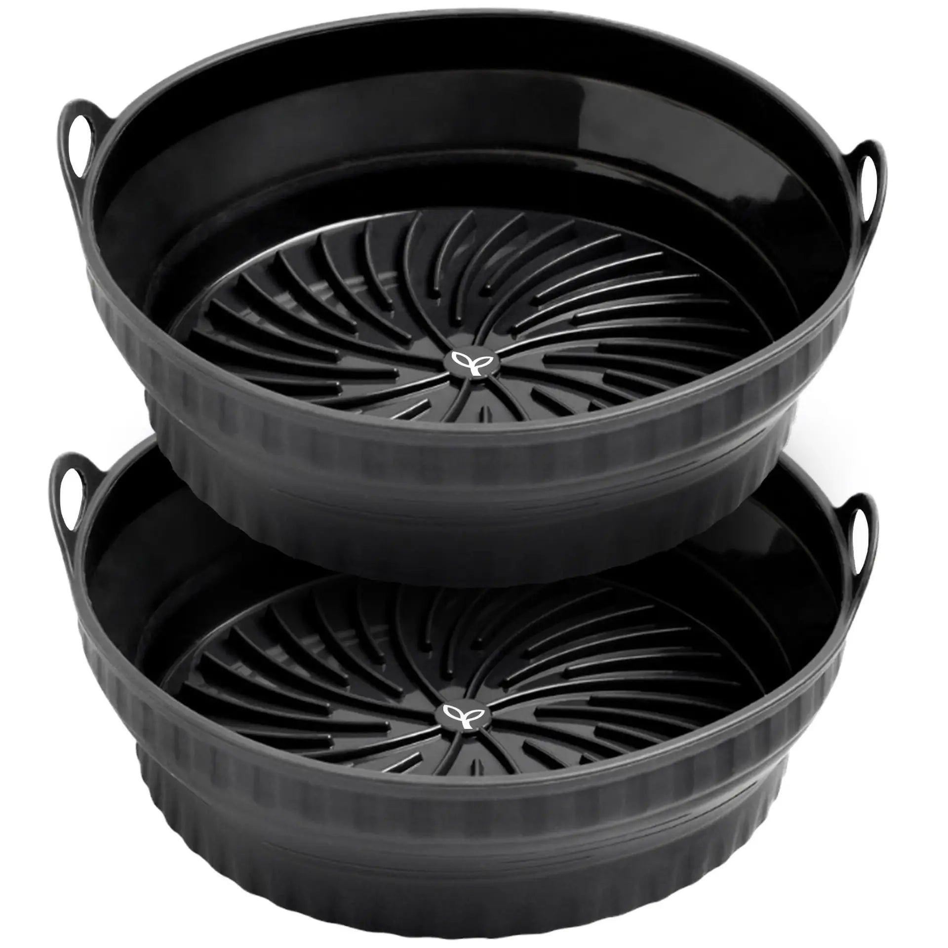 Air Fryer Bowl-Round-Raven Twin Pack