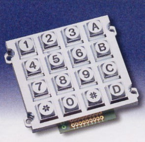 Keypad Metal 4x4 Waterproof Ak1607 N Ssb Wp Mm