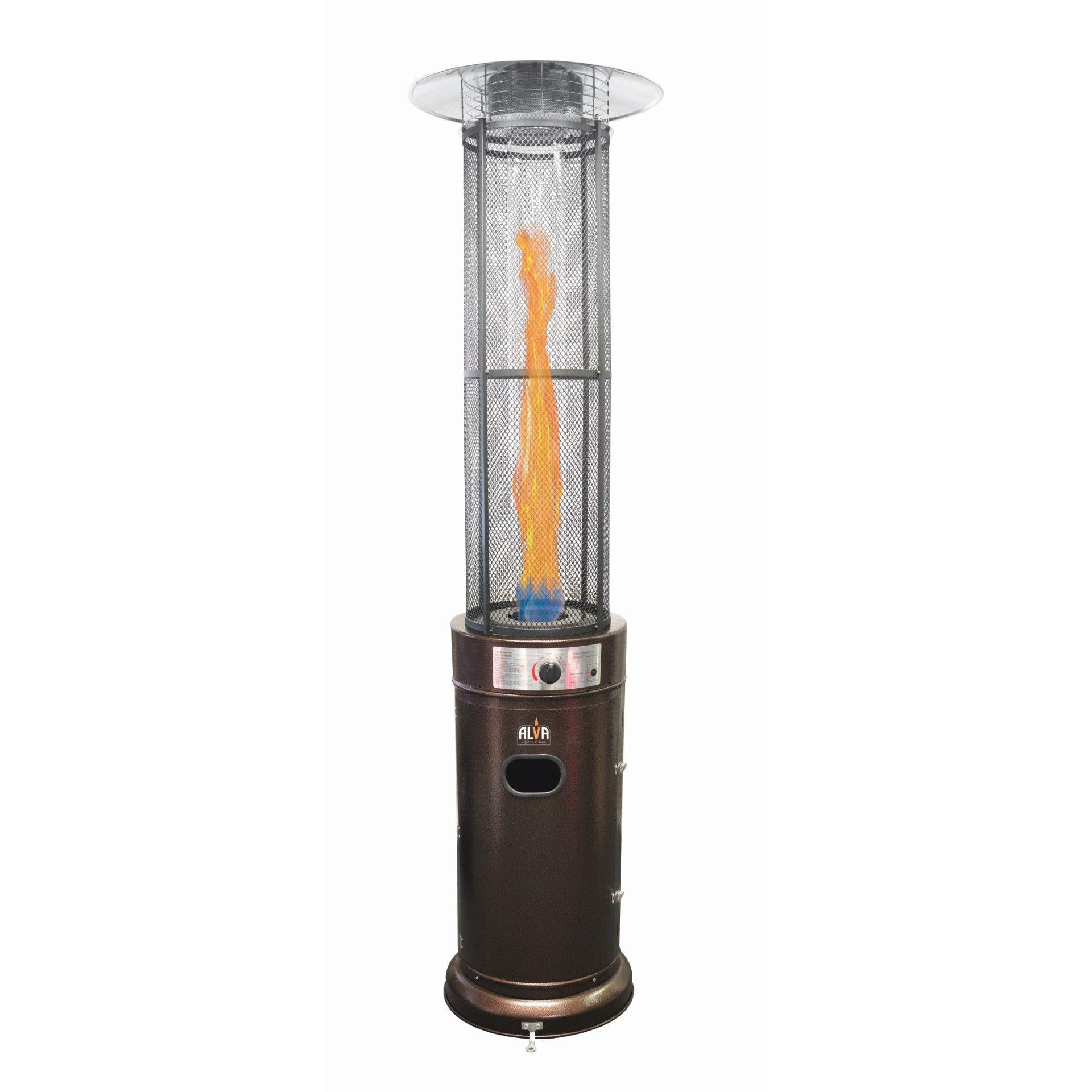 CIRCULAR MED GLASS TUBE PATIO HEATER - Alva Lifestyle Retail
