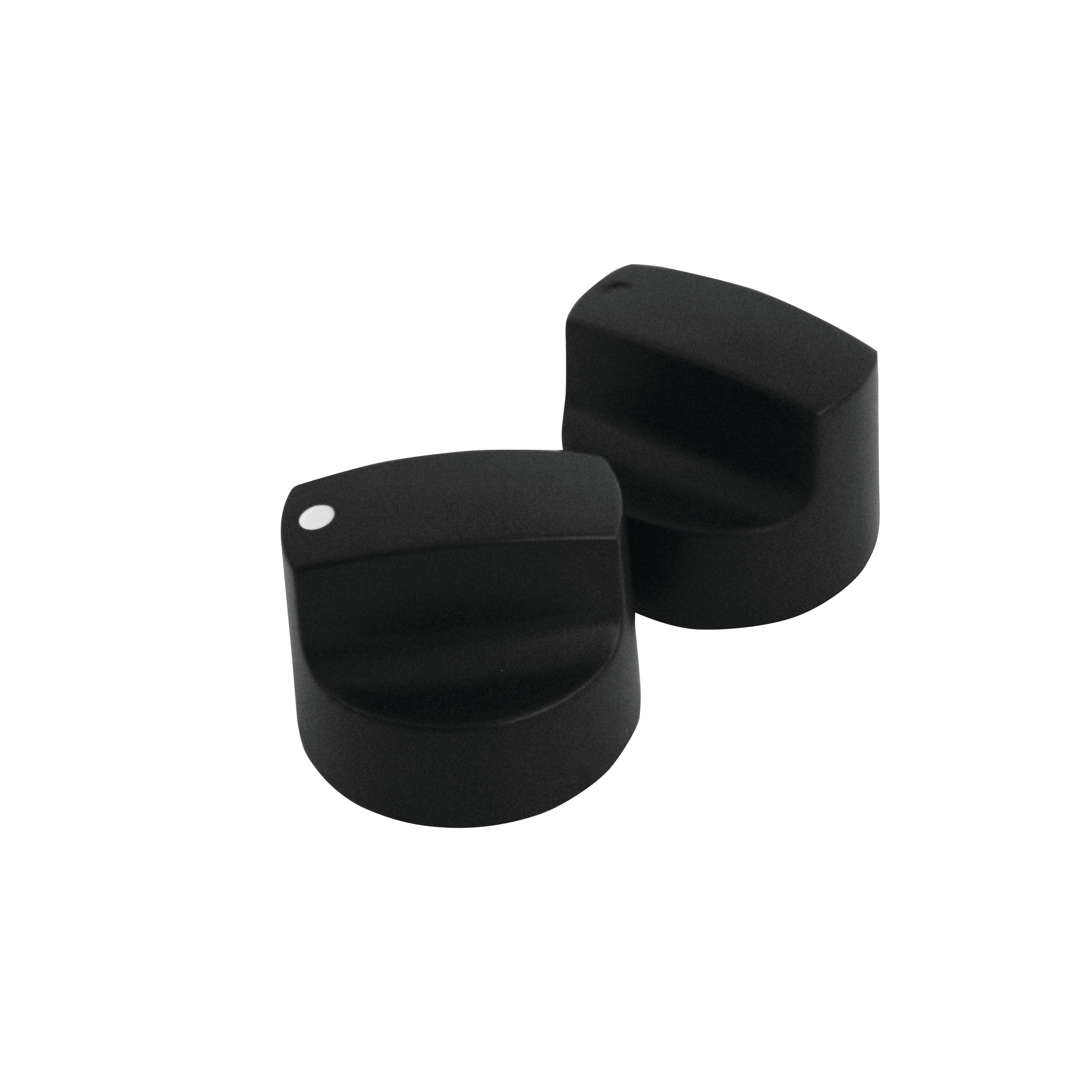 ALVA - UNIVERSAL BBQ KNOB SET (BLACK)