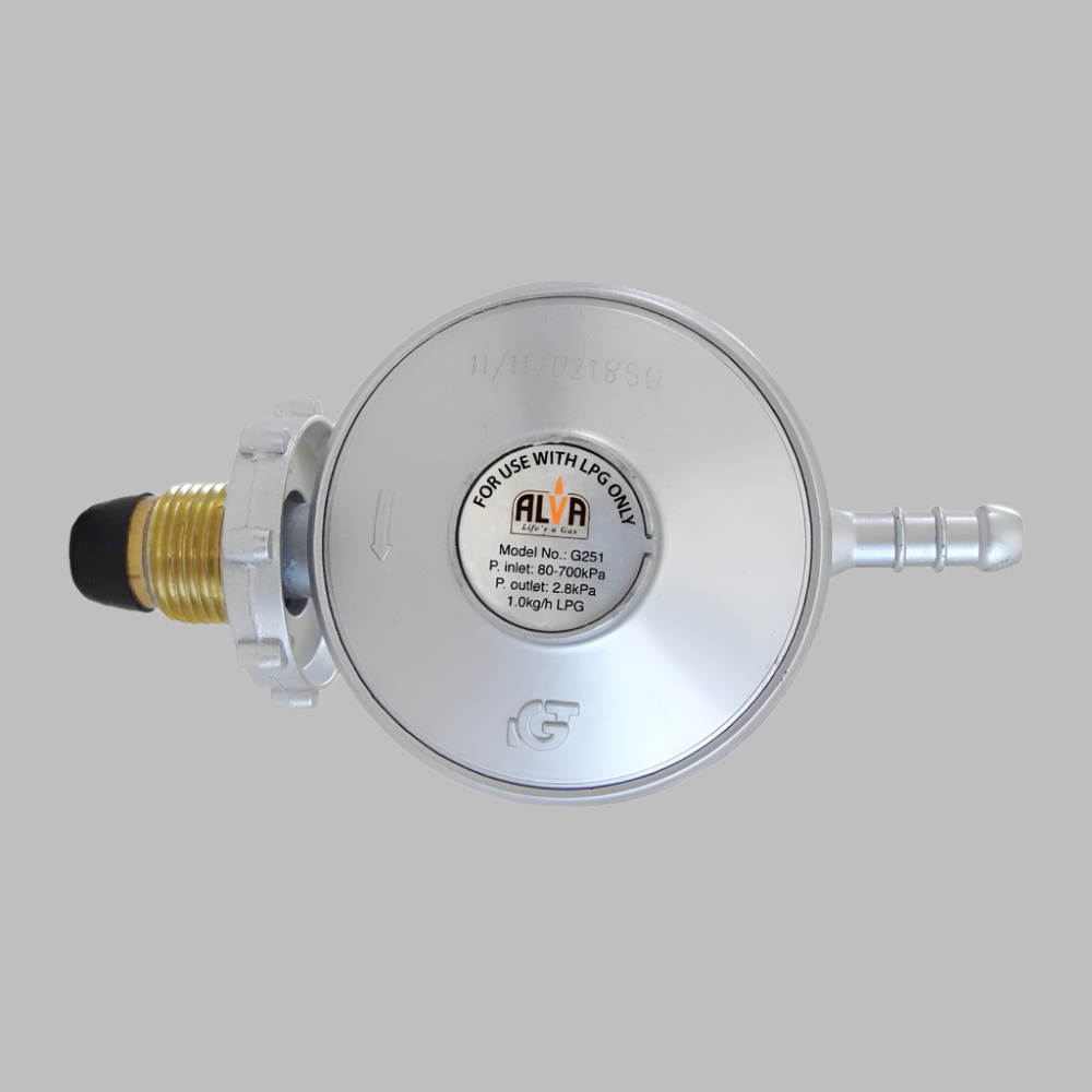 ALVA - BULLNOSE GAS REGULATOR IN BOX