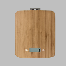 Kitchen Digital Scale Bamboo Clock & Timer