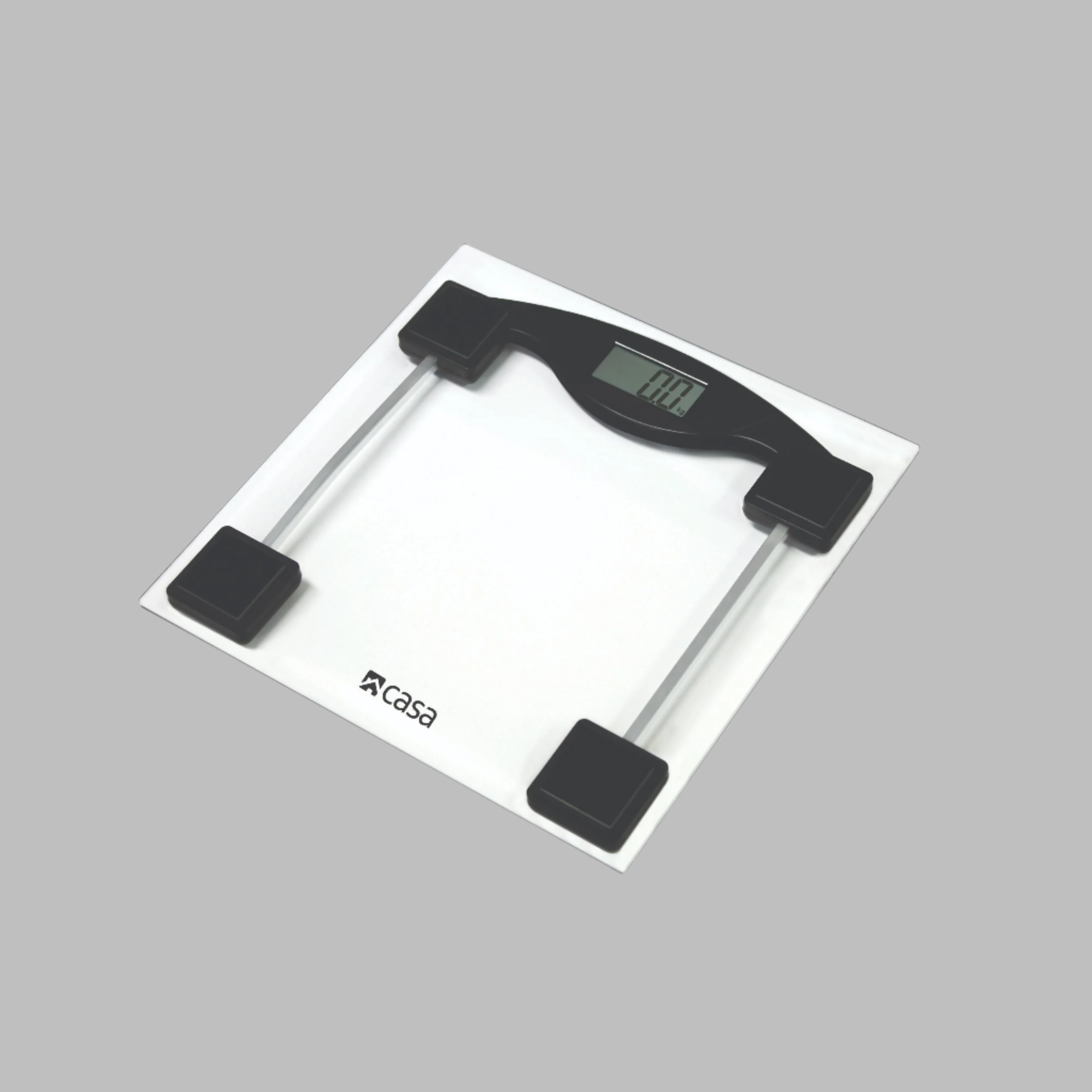 Electronic Bathroom Glass Scale Ultra Flat
