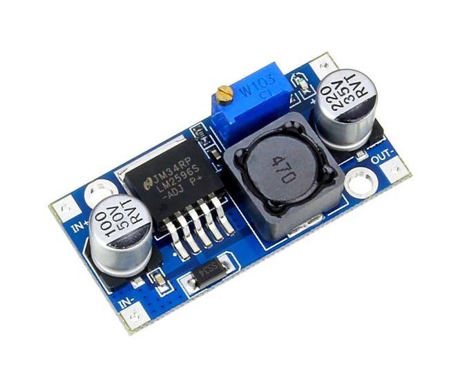 Dc Dc Buck Converter I=3.2 46 O=1.25 35 Vdc @ 3 A Lm2596 S - Livestainable.co.za