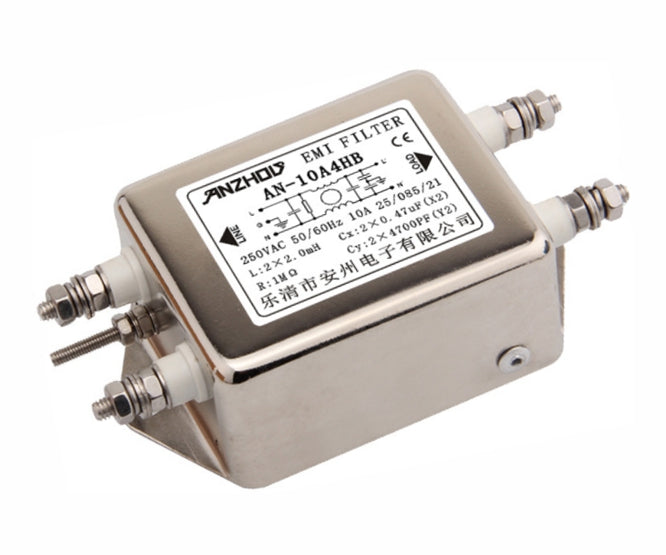Emi/Emc Cassis Mount Filter 10 A 250 Vac An 10 A4 Hb