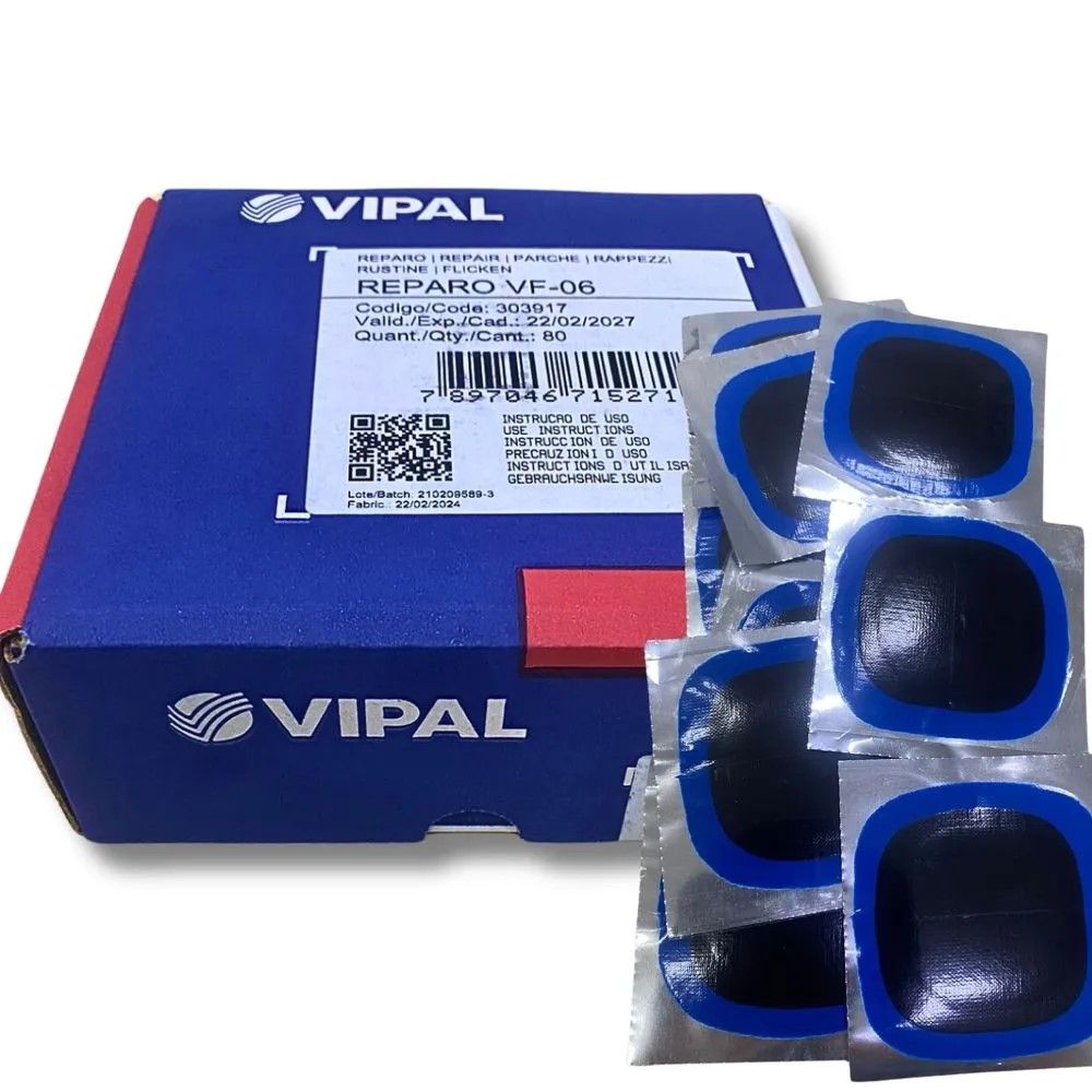 Vipal Universal Patch Vf06 50 X50 Mm Prce Ea 80 P/Box