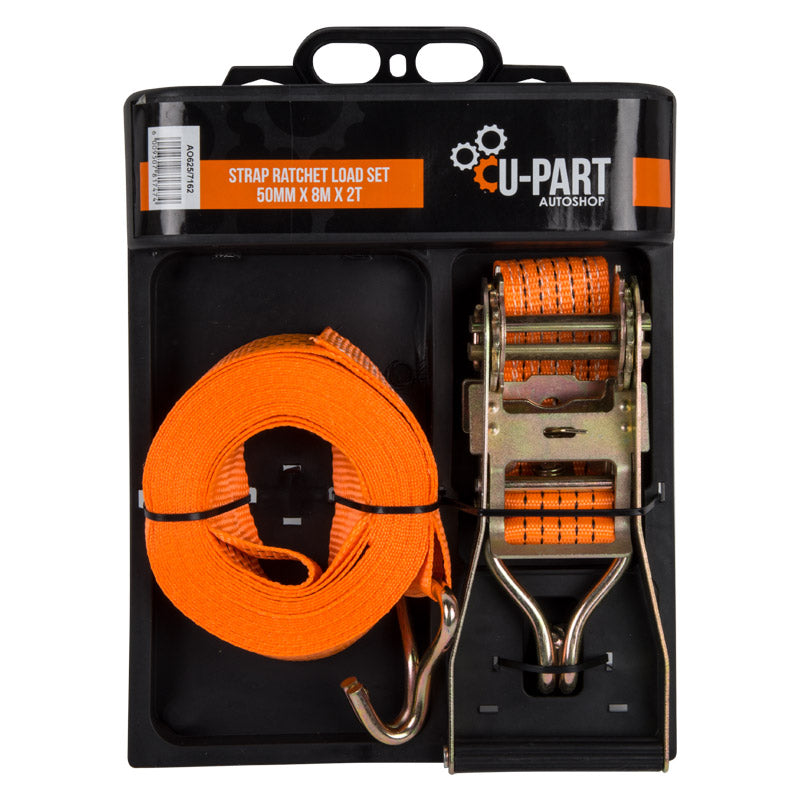 U Part Tie Down Ratchet Set 50 Mm 8 M 2 T Work 4 T B B