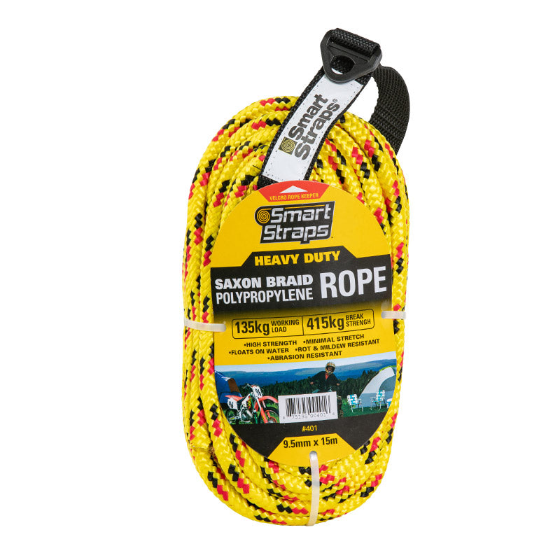 Saxon Polypropylene Rope 9.5 Mm 15 M