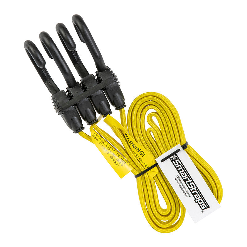 Bungee Straps Flat 1.2 M 2 Pc Yel