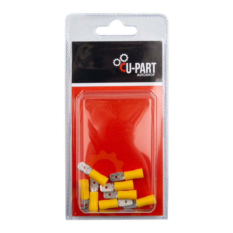 U Part Terminal Yel Male Tab 4.0 6.0 Mm 6.3 Mm Lt40