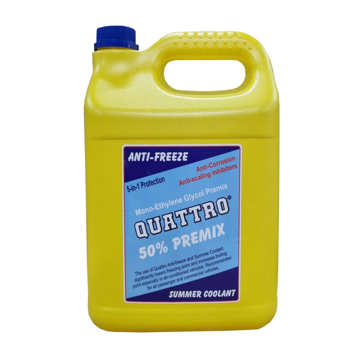 Quattro Anti Freeze Summer Coolant 5 L