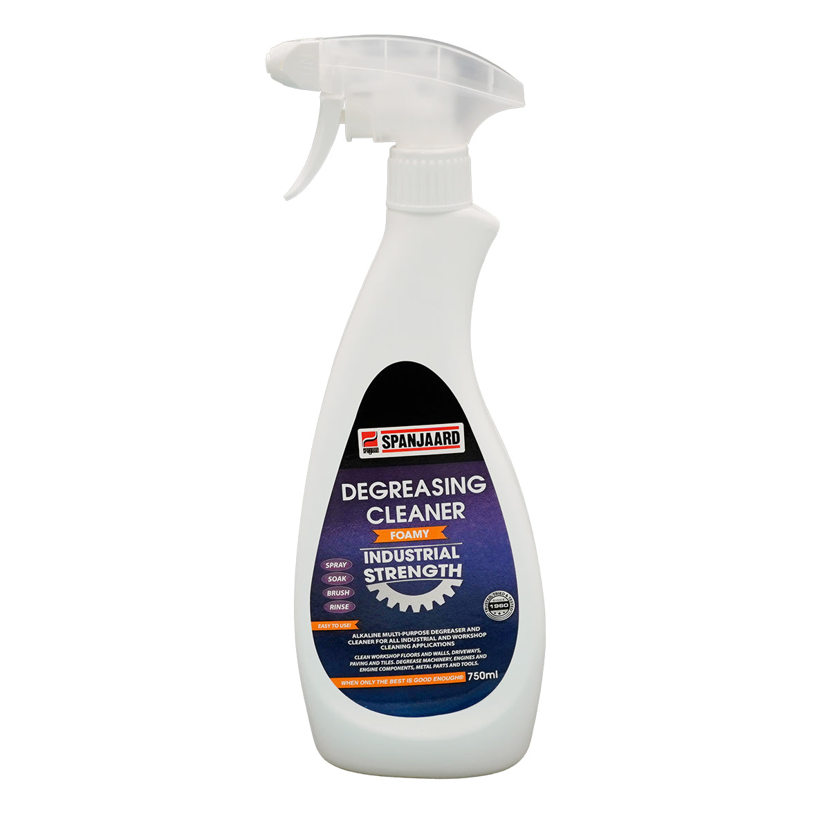 Spanjaard Degreasing Cleaner Foamy 750 Ml