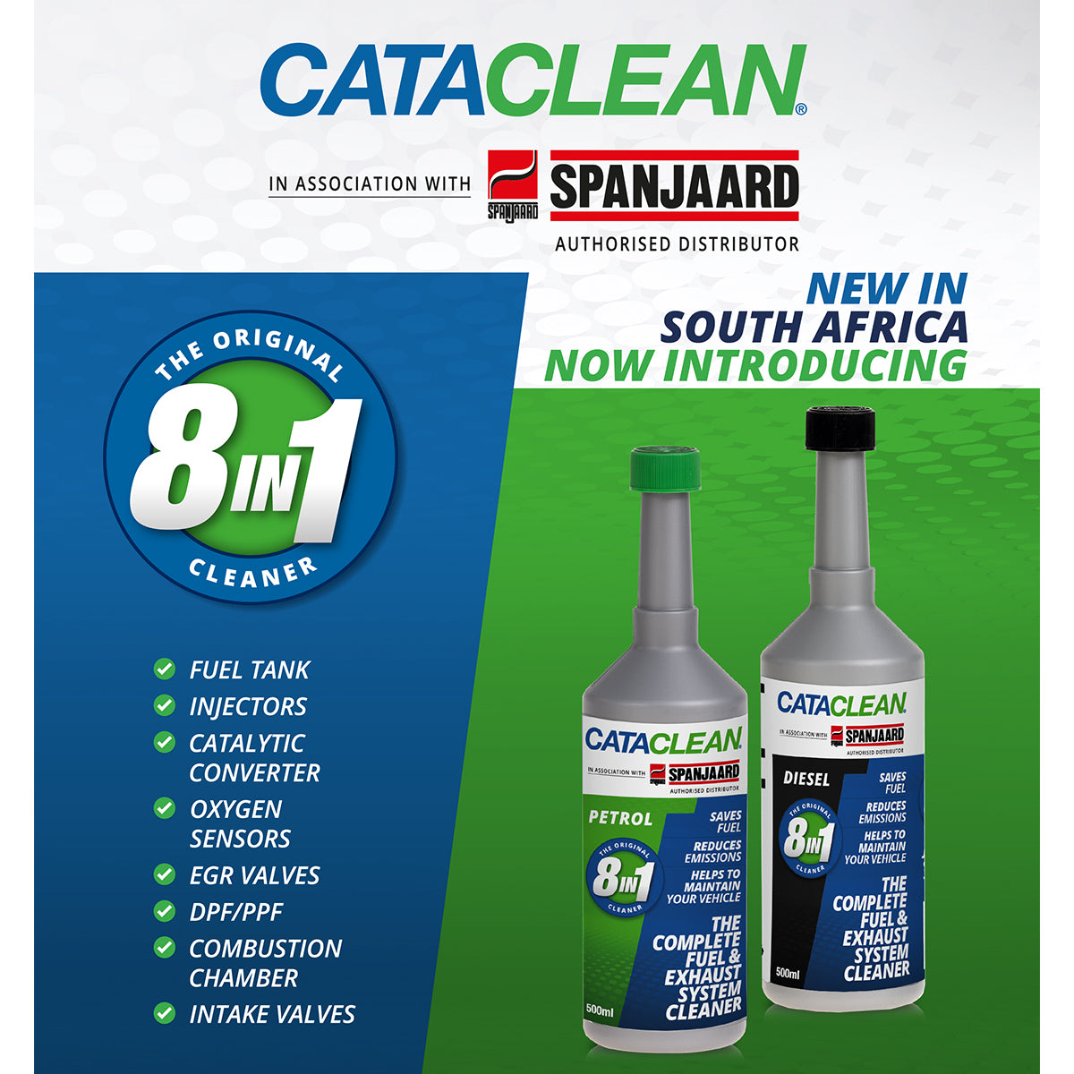 Spanjaard Cataclean Petrol 500 Ml