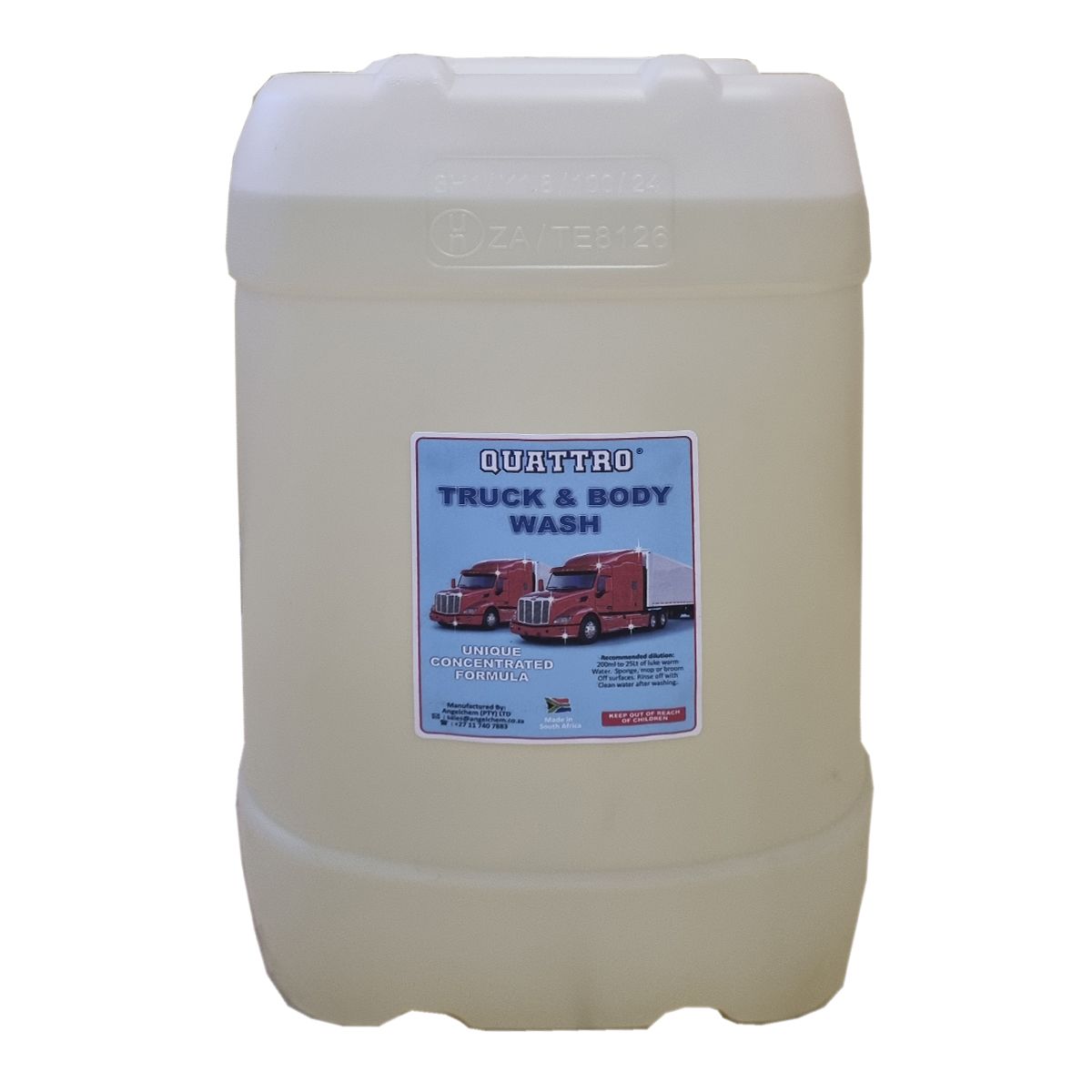 Quattro Truck And Body Wash 25 L