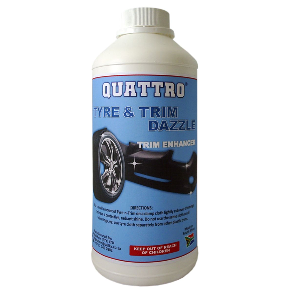 Quattro Tyre And Trim Dazzle 1 L