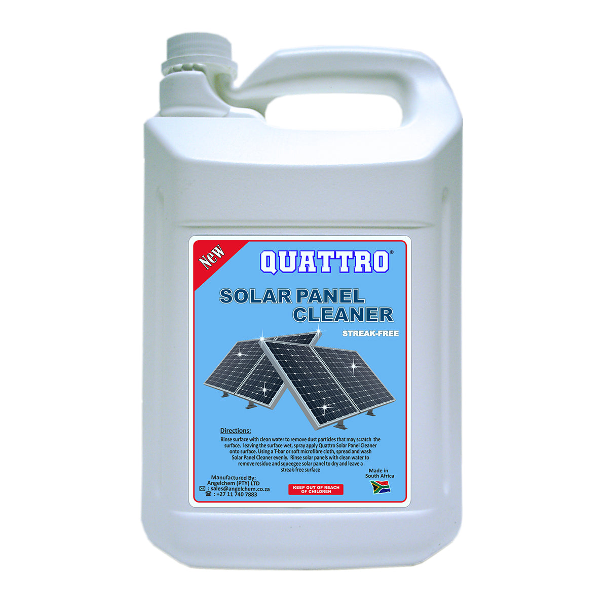 Quattro Solar Panel Cleaner 5 L