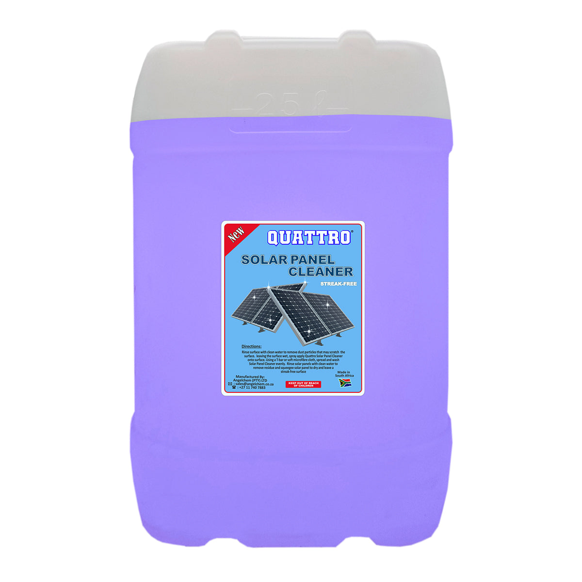 Quattro Solar Panel Cleaner 25 L