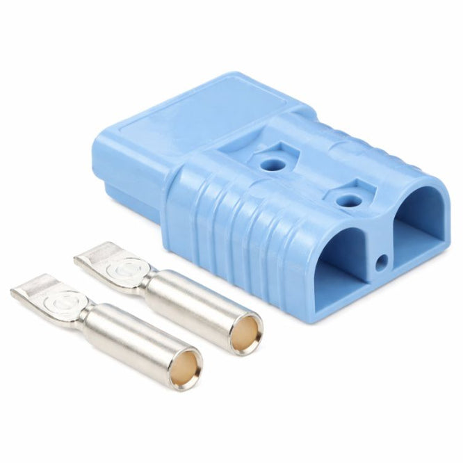 Plug Housing Connector 2 W 120 A 600 V 6 10 Awg Kit Ap 120 Blue