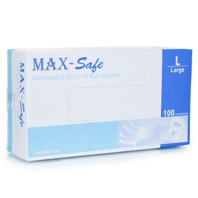 Disposable Gloves Non Sterile Nitile Medium 100 P/Box 202410