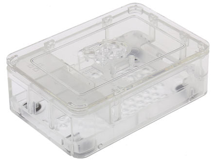 Enclosure Clear Raspberry Pi B+ 4 W Asm 1900036 01