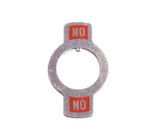 M12 Aluminium Legend Plate On On 190711