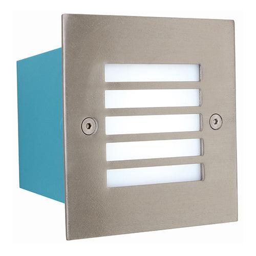 Square Grid Foot Light S/Chrome Led 1.92w 6000 K - Livestainable.co.za