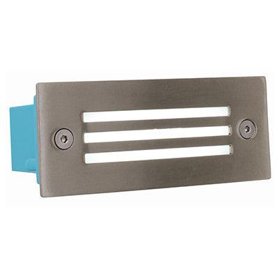 Rectangular Grid Foot Light S/Chrome Led 1.44w 6000 K - Livestainable.co.za