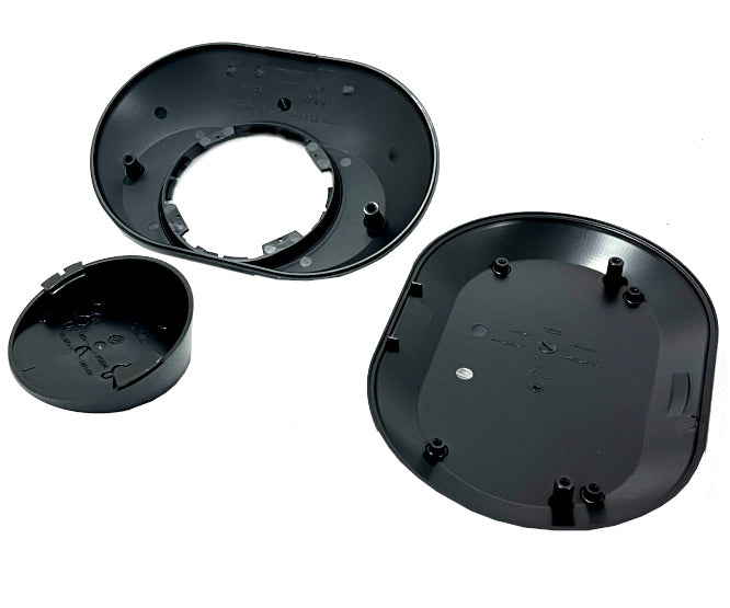 Electronic Enclosure 160x110x38mm Black Incl. B5011219 B5015209