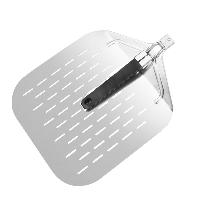 2 Pc Pizza Set Metal Pizza Peel & Cutter Set