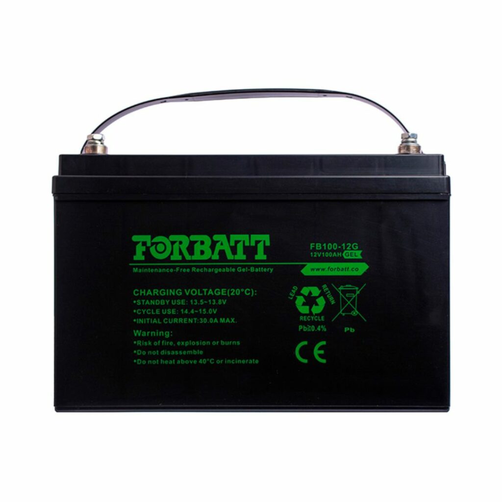 Battery - 100/AH Rechargeable 12V Gel