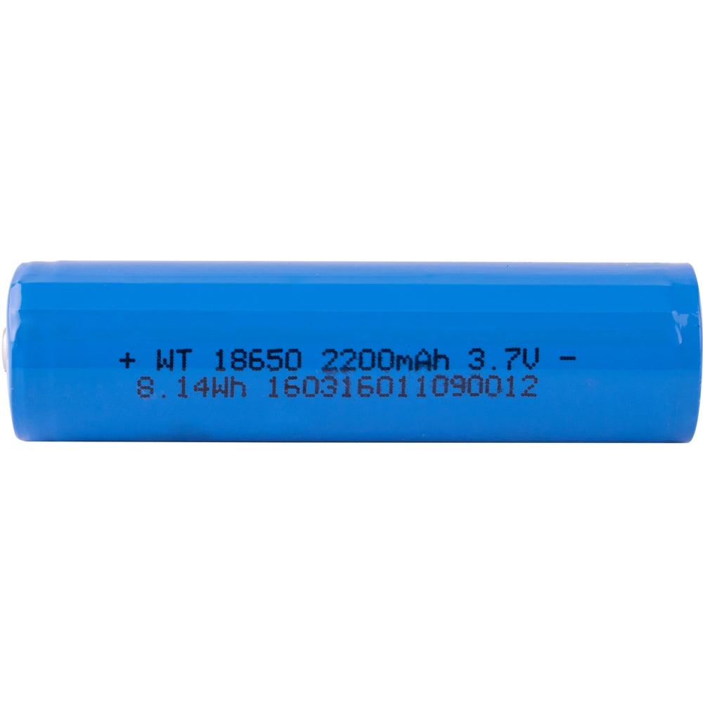 Battery 18650 Lithium 2200 Mah Rechargeable Carded 1 Pc - Livestainable.co.za