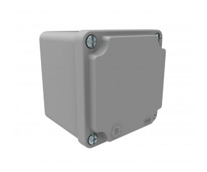 Aluminium Cast Enclosure Ip67 80x80x73 Mm Bb3 2131 0097