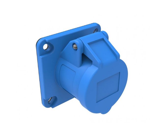 Socket Panel Straight 16 A 2 P+E 230 V Ip44 Bc1 1403 2413