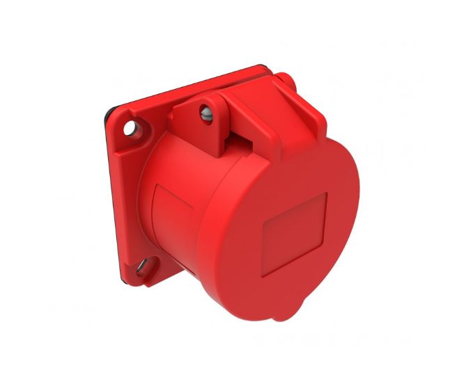 Straight P/M Socket 3 P+E 380 V 16 A (413) Bc1 1504 2413 - Livestainable.co.za