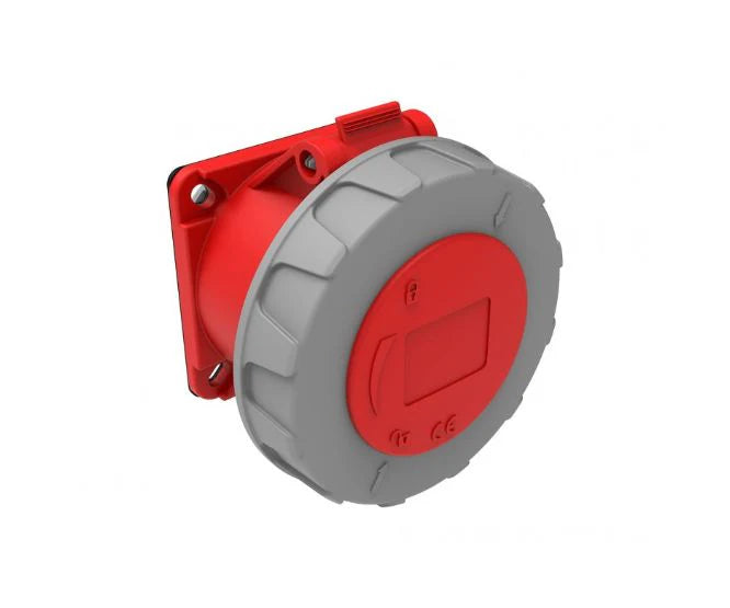 Wall Mount Socket Ip67 32 A 3 P+N+E 380/415 Vac Bc1 3505 7413