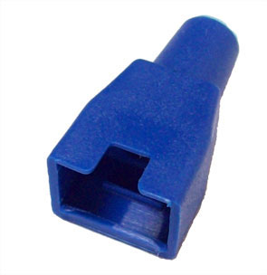 Blue 27mm Rj45 Boot For Round Networking Cable Rj45 Bbu2