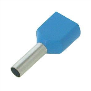 Terminal Boot Lace 2.5mm2 Twin L10 Debulk Tevn2510