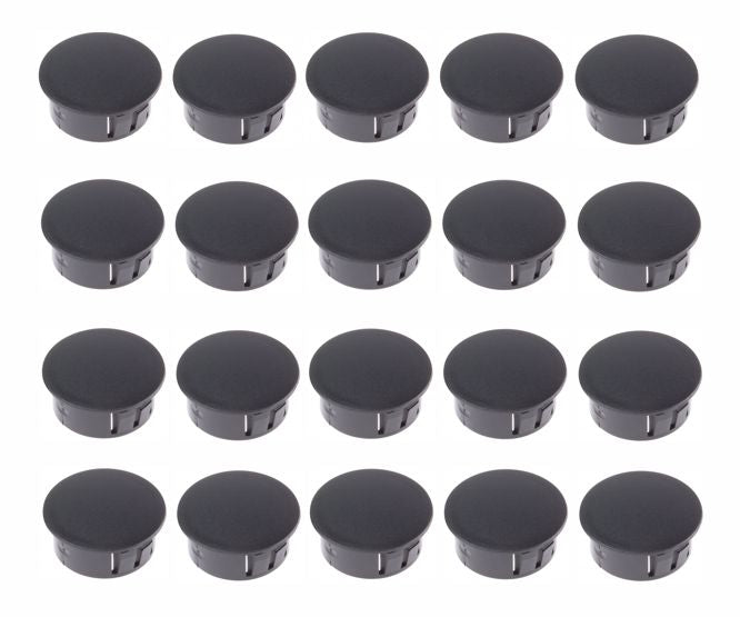 Blanking Plug 25mm Black 200 P/Bag M25 Bk