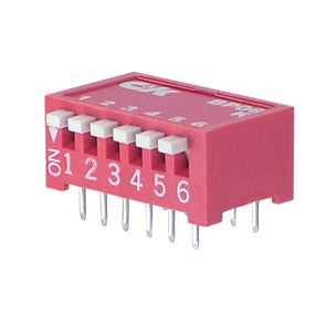 Dip Switch Piano 8 Pole Bp08 Ye Bp08 Ye