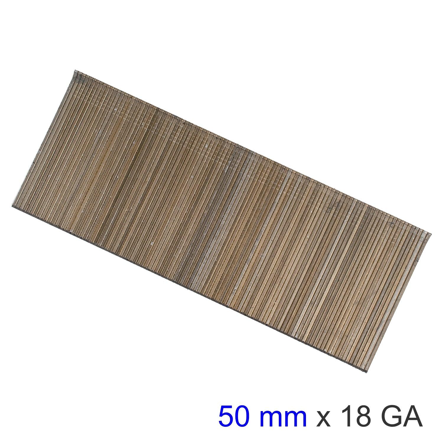 Brad Nail 18 G 50 Mm (5000) - Livestainable.co.za
