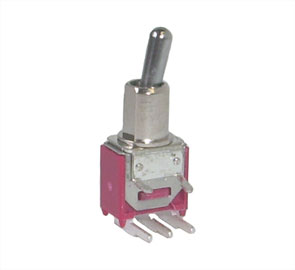 Mini Toggle Switch Spdt R/A 120 V 5 A Btg Ds 61 T2 B2 Qn