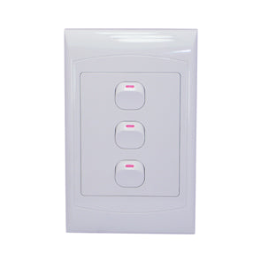 Switch Mains Light 3 W 2x4 Hor 1020/Bti
