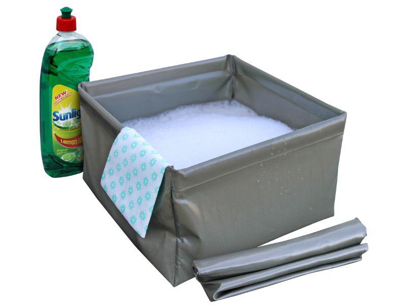 Camp Cover Basin Fold-Up PVC - Livestainable.co.za