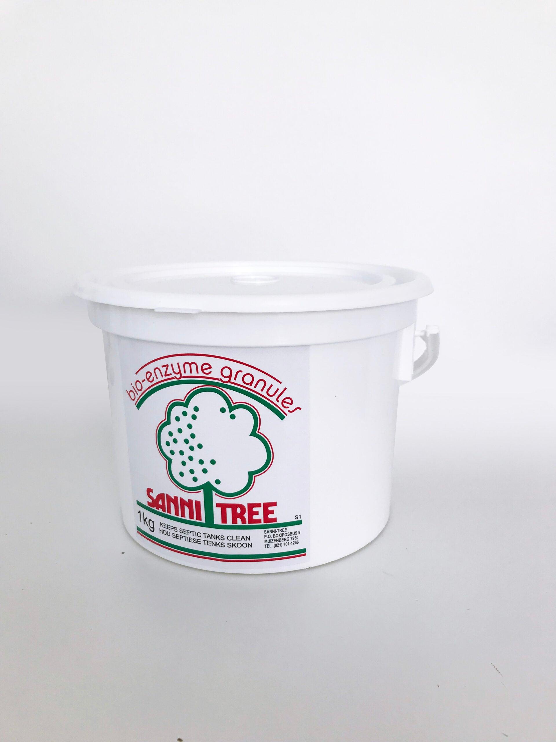 Sannitree Bio - Enzymes Septic Tanks 1kg - Livestainable.co.za