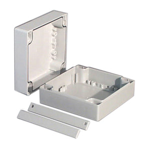 Ip66 White Plastic 2 Pcs Encl. 120x120x60mm C20 12 121